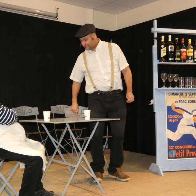 Théâtre à Fourmagnac : "scène ouverte"