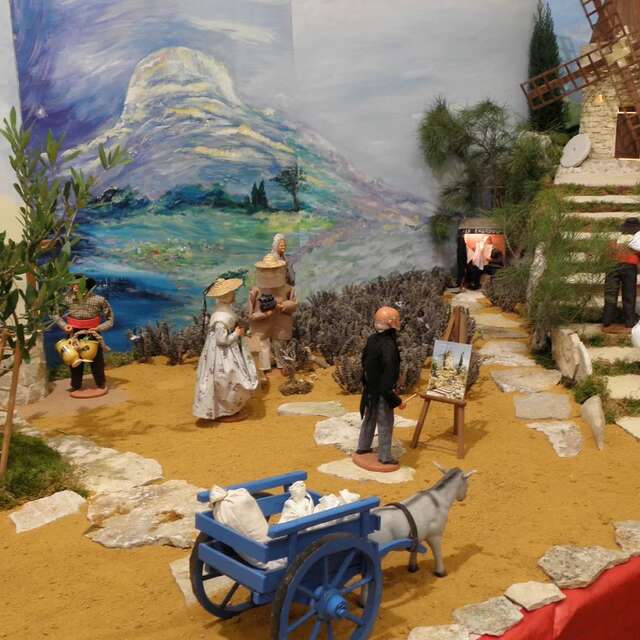 Exposition "La Provence en Quercy" à l'église de Livinhac-le-bas