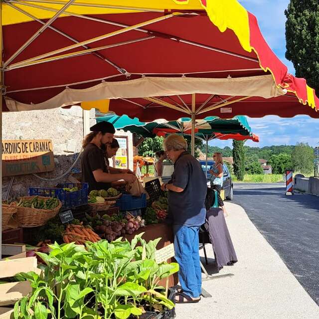 Marché à Lacapelle-Cabanac