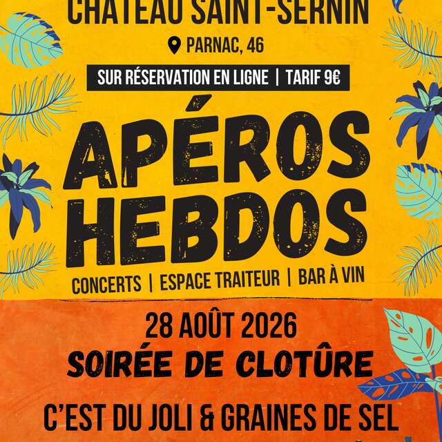 Apéro-hebdo au Château Saint-Sernin - Soirée de Clôture