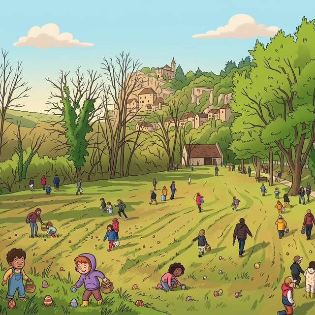 Pâques de choc à Rocamadour !