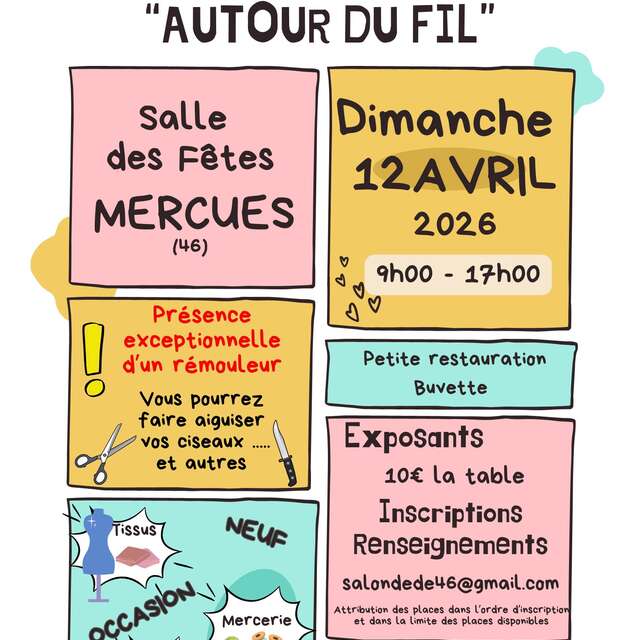 Puces des couturières "Autour du Fil"