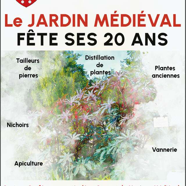Le jardin médiéval de Cardaillac fête ses 20 ans !