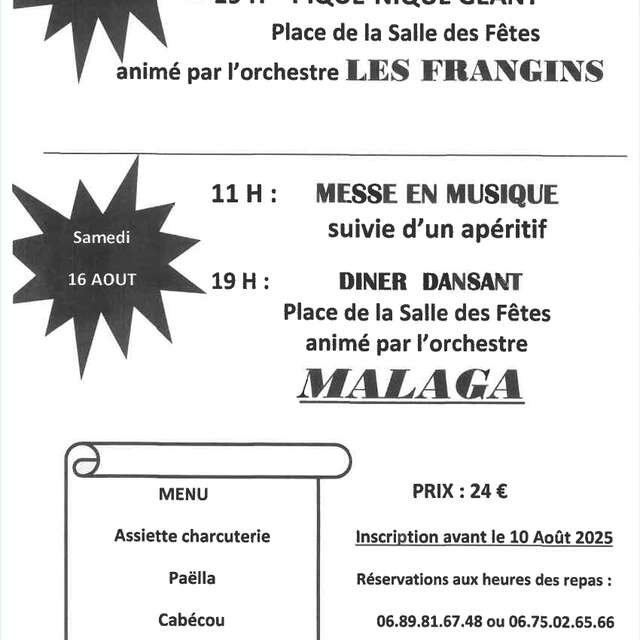 Fête votive de Lagardelle