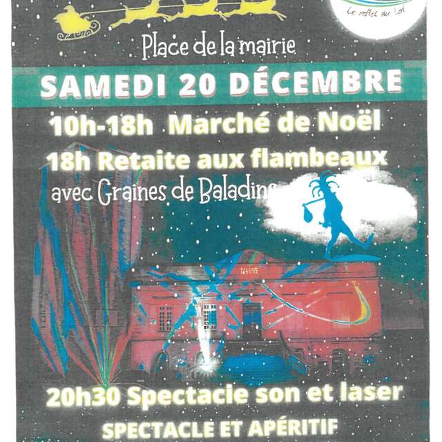 Marché de Noël à Puy-l'Évêque