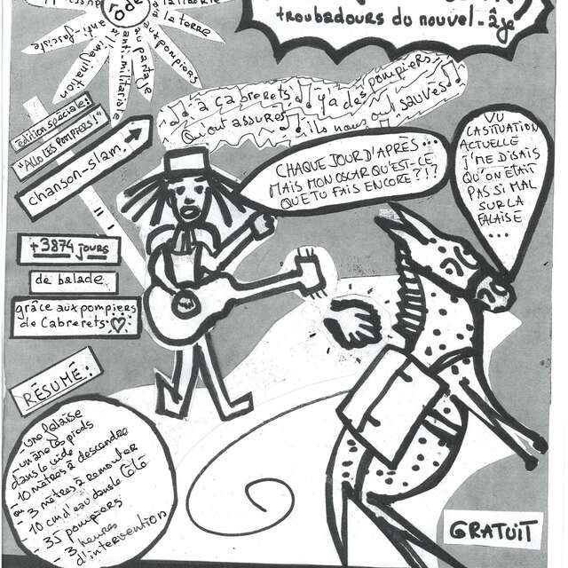 Concert "Räph (et l'âne Oscar)" - troubadours du nouvel-âge