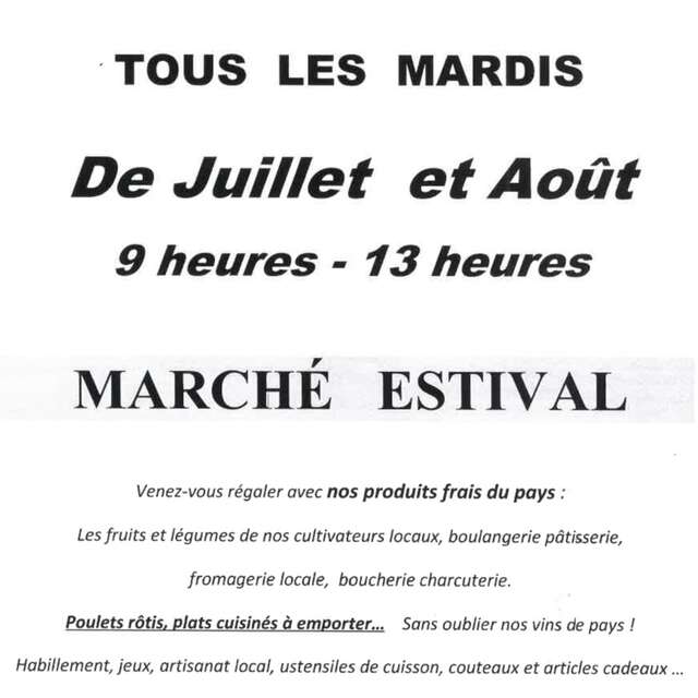 Marché Estival à Tour-de-Faure