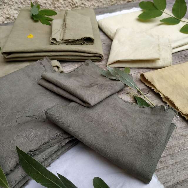 Atelier teinture végétale à Marcilhac-sur-Célé