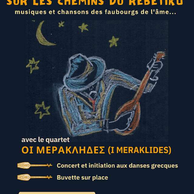 Concert et initiation aux danses grecques à Marcilhac sur Célé