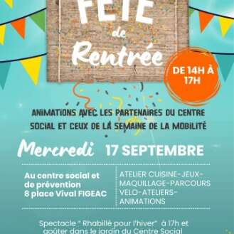 Fête de Rentrée du Centre Social de Figeac