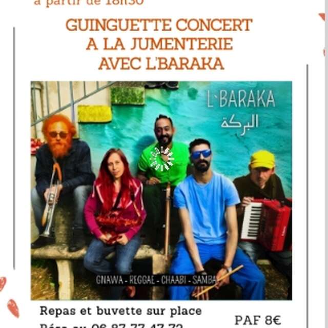 Guinguette Concert à la Jumenterie à Théminettes