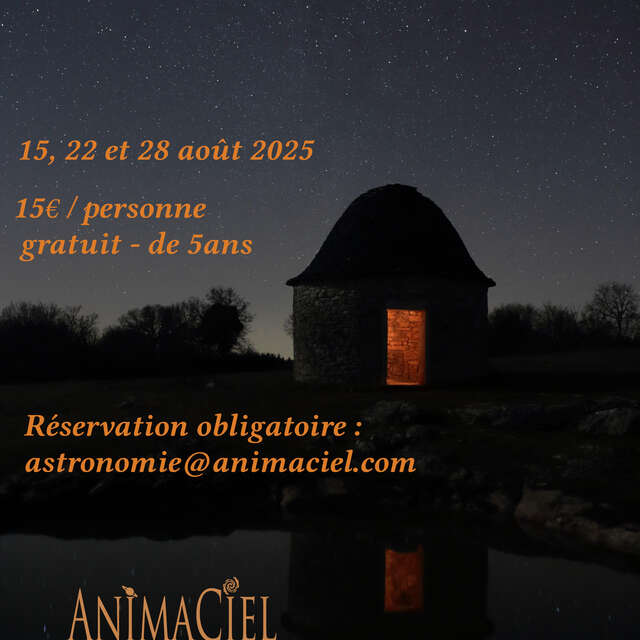 Soirée astronomie avec Animaciel