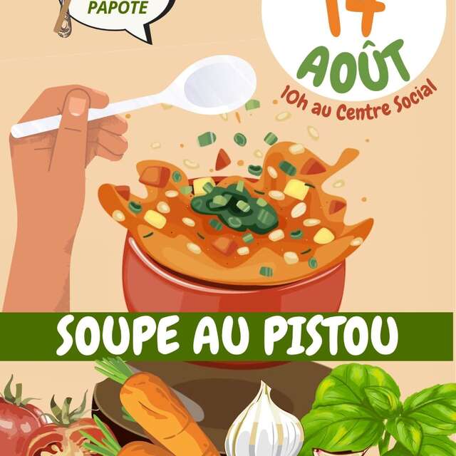 Atelier cuisine à Figeac: soupe au pistou maison !
