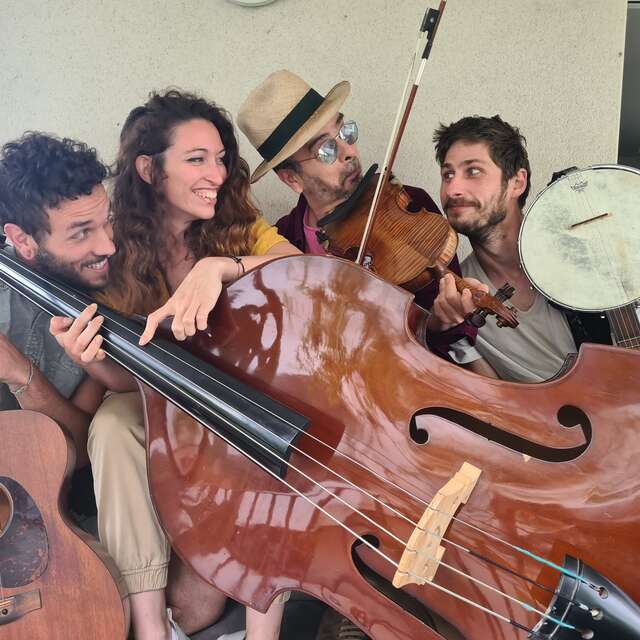 Sweet Potato Vine en concert pour le Folk Club de Cahors avec Bluegrass & Old Time