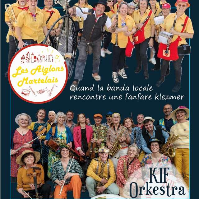 Concert Kif Orkestra avec les Aiglons Martelais