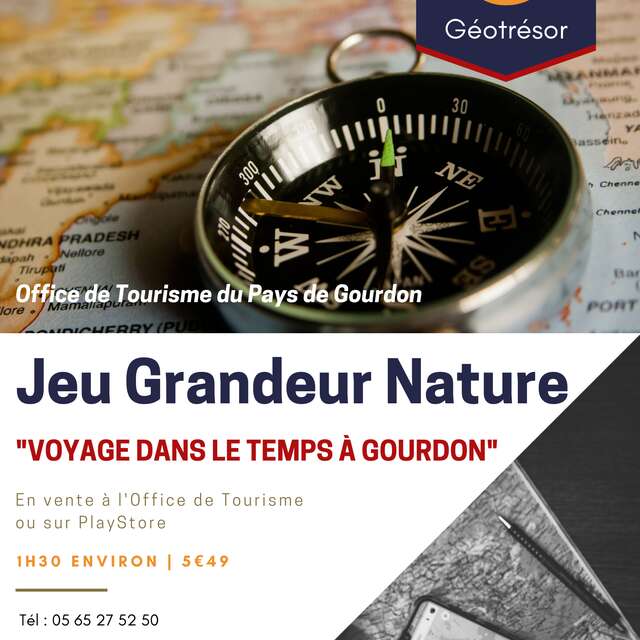 Voyage dans le temps à Gourdon - Géo Trésor