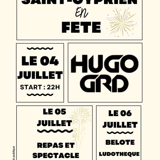 Fête votive de Saint Cyprien