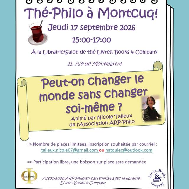 Livres, Books & Co : Thé Philo