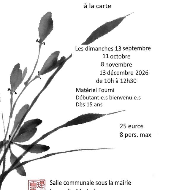Ateliers d'Initiation à la Peinture Japonaise