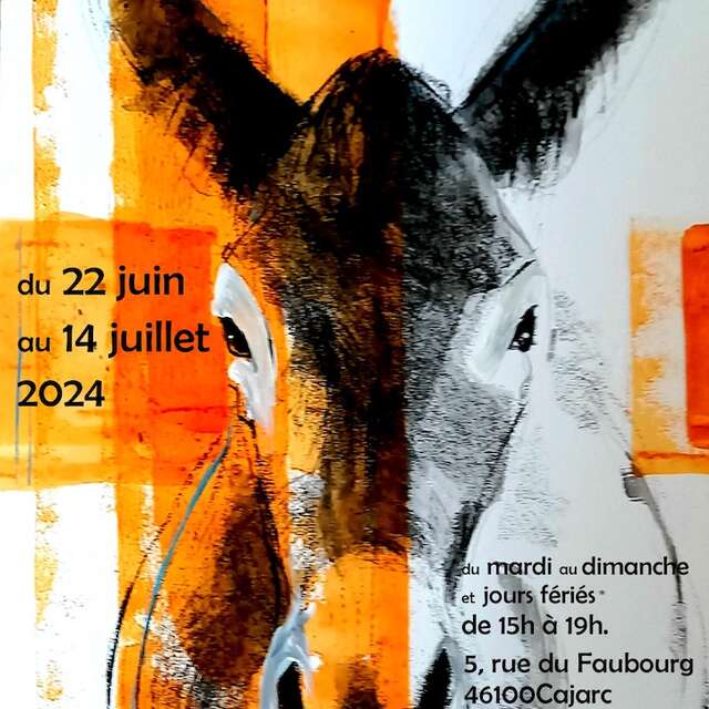 Exposition de Patrick Laroche et Annick Camarata à l'Art en pente douce