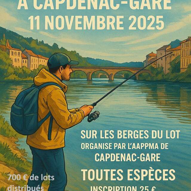 Concours de streetfishing à Capdenac-Gare