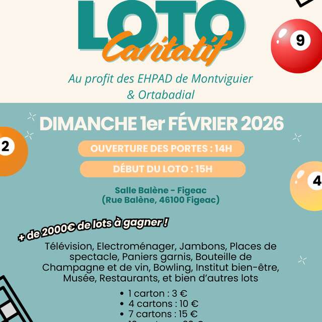 Loto caritatif à Figeac