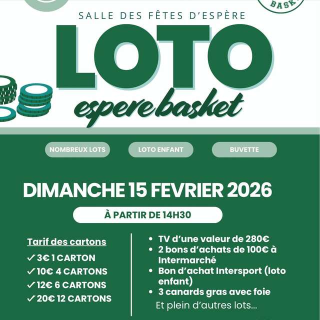 Loto de Espère Basket