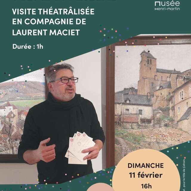 Visite théâtralisée en compagnie de Laurent Maciet au Musée Henri Martin
