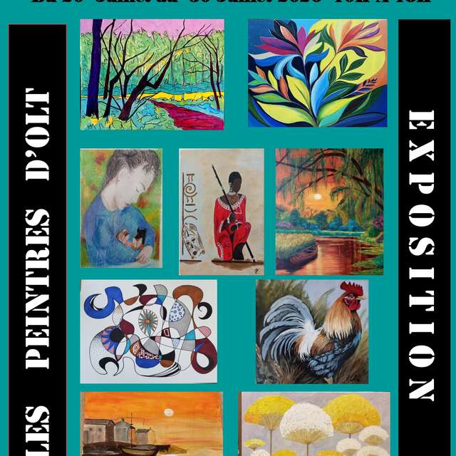 Exposition "Les peintres d'Olt"