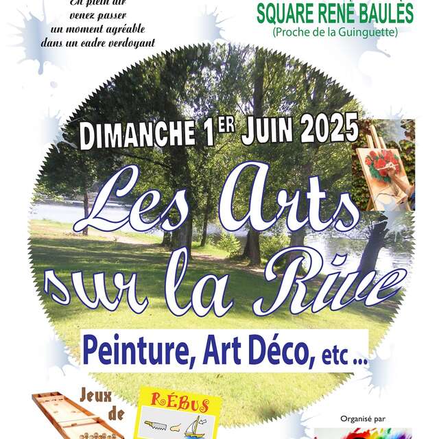 Les arts sur la rive à Capdenac-Gare, avec Courants d'Arts