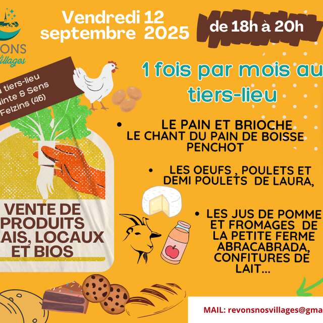 Marché de Producteurs à Felzins