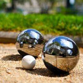 Concours de pétanque