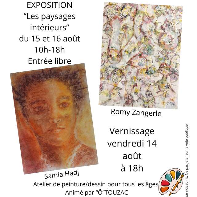 Exposition "Les paysages intérieurs"