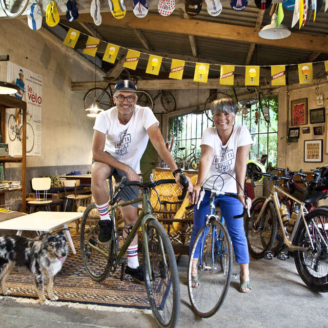 Gravel de la Bicicleta Ravito  " Bicisberg "