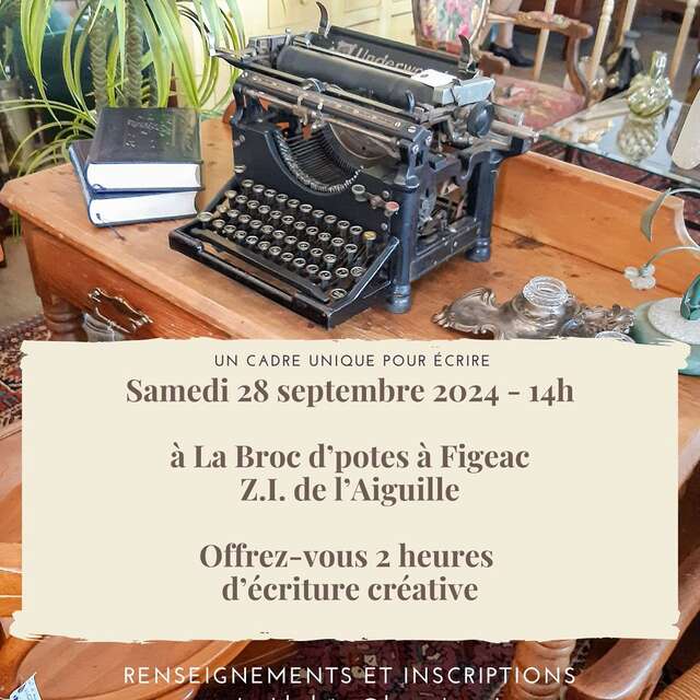 Atelier d'Ecriture à Figeac