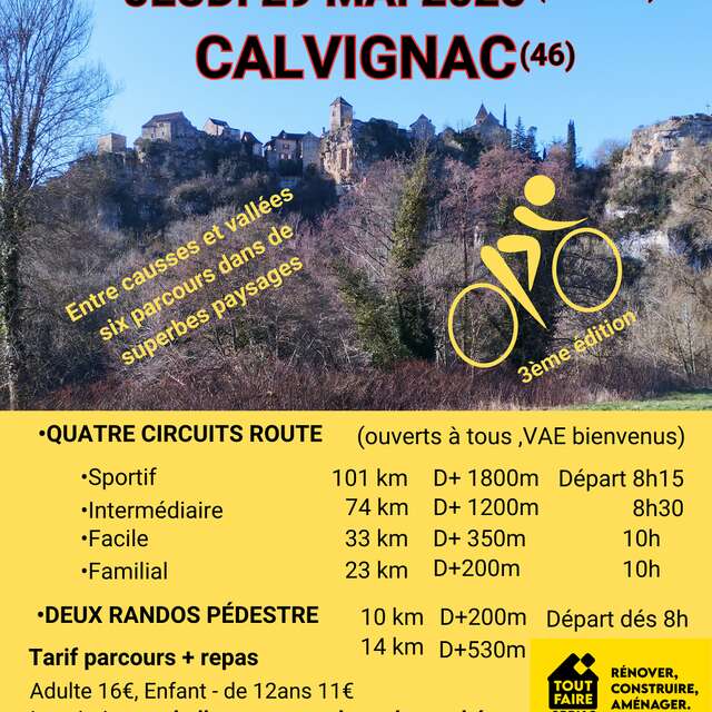 La Cyclo Perchée de Calvignac