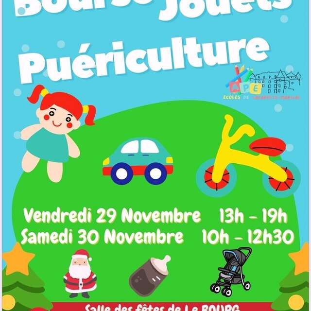 Bourse jouets et puériculture