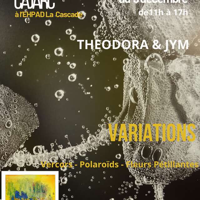 Exposition photos "Varaitions" Ehpad la Cascade Cajarc