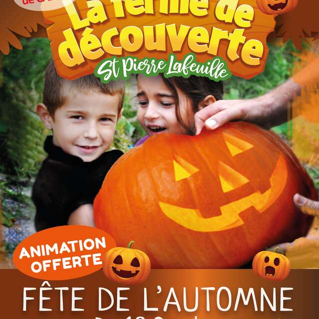 Fête de l'automne à la ferme de découverte