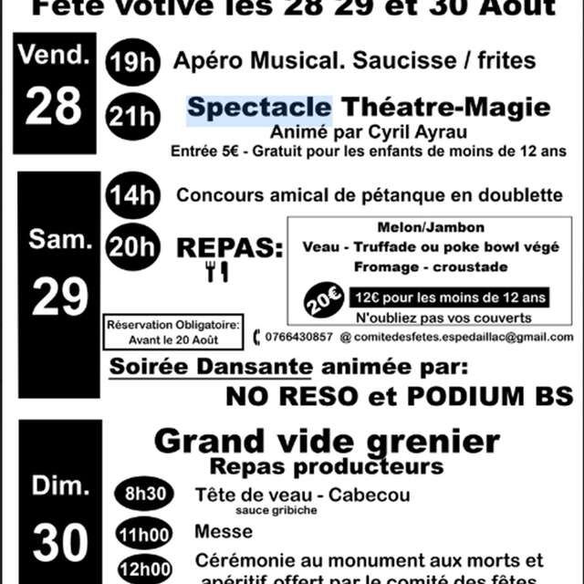Vide-Greniers d'Espédaillac