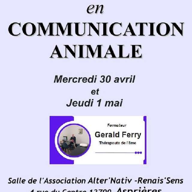Formations sur la communication animale e à Asprières
