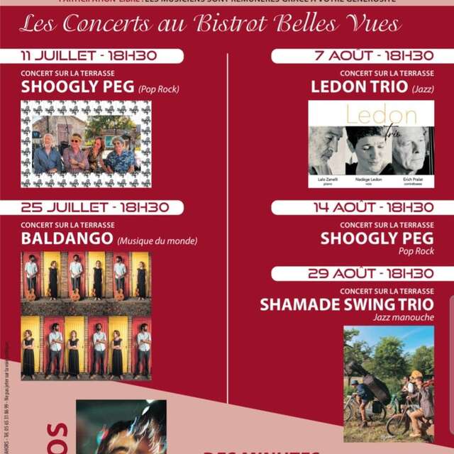 Concert au Bistrot Belles Vues