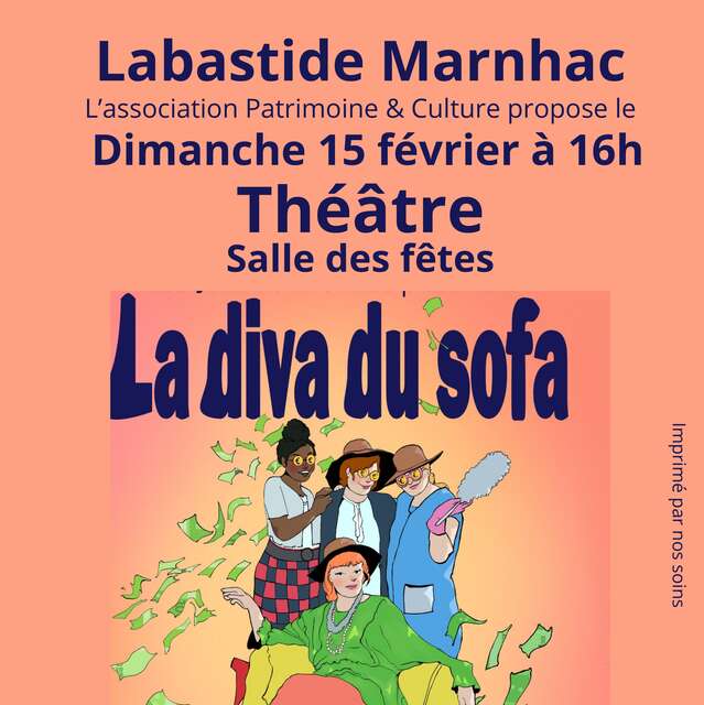 Théâtre : La diva du sofa