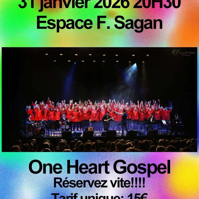 Concert "One Heart Gospel" à Cajarc