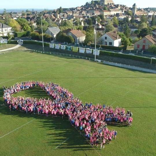 La Gourdonnaise Rose et Bleu : 7 km contre le cancer