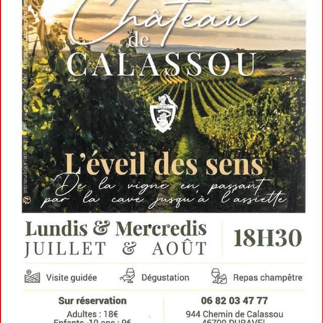 L'Eveil des Sens au Château de Calassou