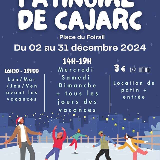 Patinoire à Cajarc