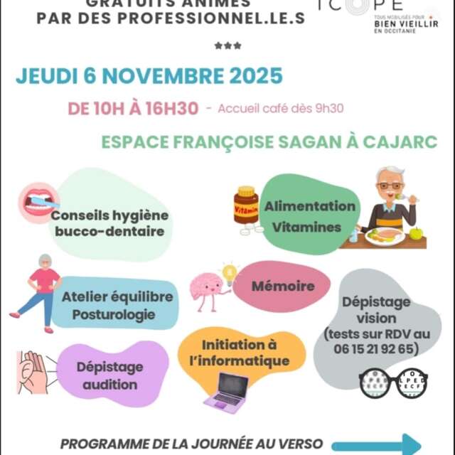 60 ans et + : restons en forme !