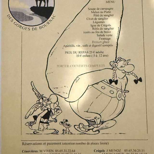 Repas gaulois des chasseurs