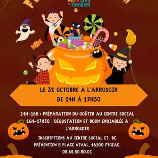 Vacances de la Toussaint à l' Arrosoir : Halloween